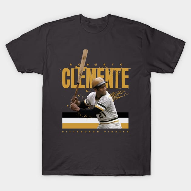 Roberto Clemente T-Shirt by Juantamad